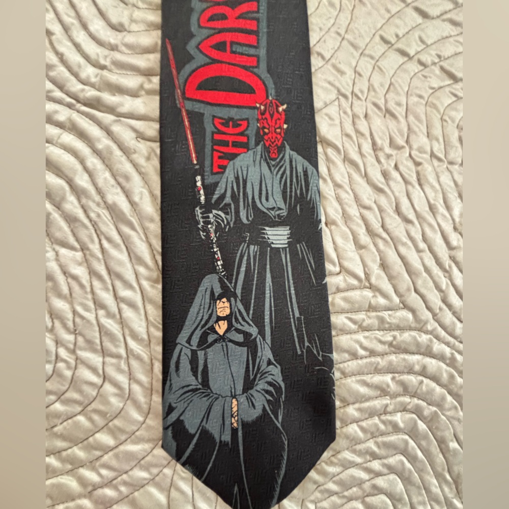 Star Wars “The Dark Side” Black Tie - whimsy goth